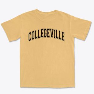 Collegeville Elementary School Varsity Arch Premium Heavyweight T-shirt