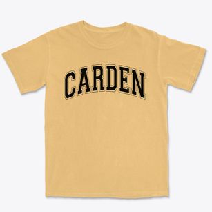 Carden School Of Stockton Varsity Arch Premium Heavyweight T-shirt