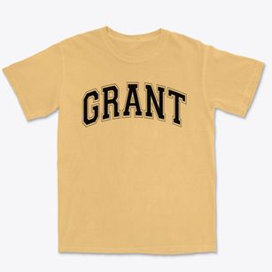 Grant Middle School Varsity Arch Premium Heavyweight T-shirt