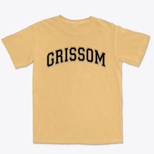 Grissom Junior High School Varsity Arch Premium Heavyweight T-shirt