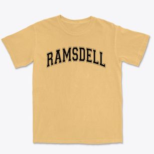 Ramsdell Elementary School Varsity Arch Premium Heavyweight T-shirt