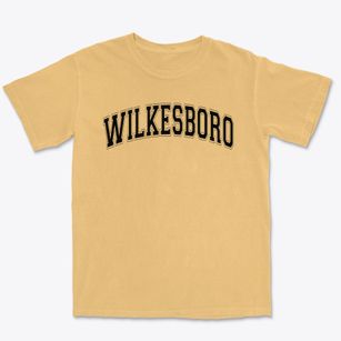 Wilkesboro Elementary School Varsity Arch Premium Heavyweight T-shirt