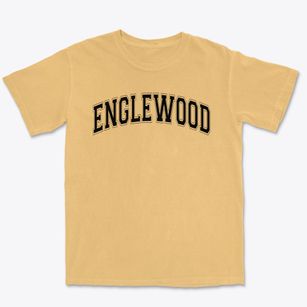 Englewood Elementary School Varsity Arch Premium Heavyweight T-shirt