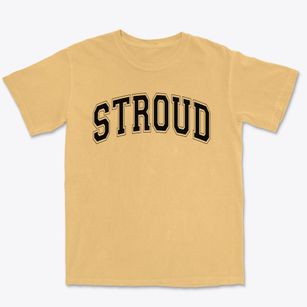 Stroud Middle School Varsity Arch Premium Heavyweight T-shirt