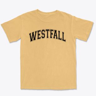 Westfall Elementary School Varsity Arch Premium Heavyweight T-shirt