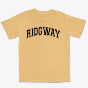 Ridgway Area High School Varsity Arch Premium Heavyweight T-shirt