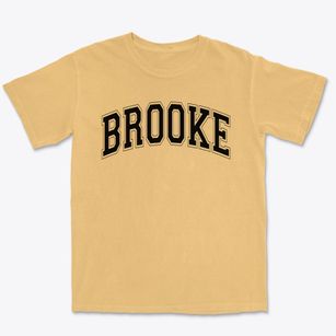 Brooke Elementary School Varsity Arch Premium Heavyweight T-shirt