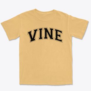 Vine Middle Magnet School Varsity Arch Premium Heavyweight T-shirt