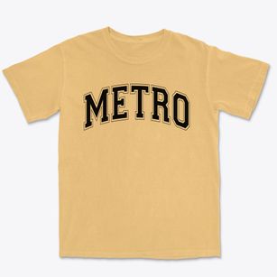 Metro Baptist School Varsity Arch Premium Heavyweight T-shirt