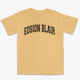 Edsion Blair Elementary School Varsity Arch Premium Heavyweight T-shirt