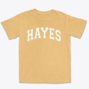 Hayes Elementary School Varsity Arch Premium Heavyweight T-shirt