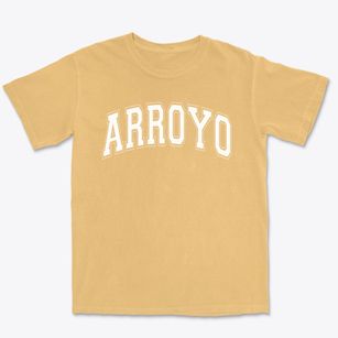 Arroyo Elementary School Varsity Arch Premium Heavyweight T-shirt