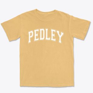 Pedley Elementary School Varsity Arch Premium Heavyweight T-shirt