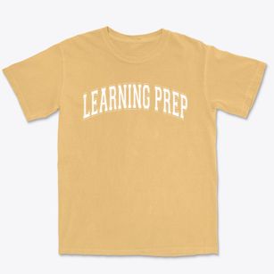 Learning Prep School Varsity Arch Premium Heavyweight T-shirt