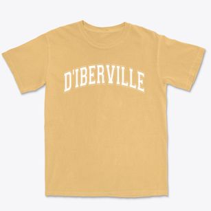 D'iberville High School Varsity Arch Premium Heavyweight T-shirt