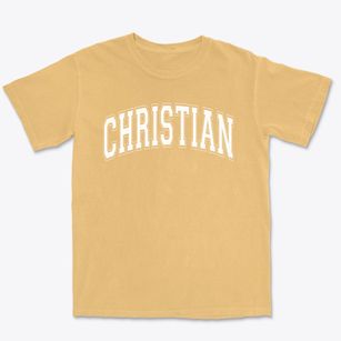 Christian Bible Church Academy Varsity Arch Premium Heavyweight T-shirt