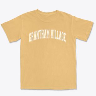 Grantham Village School Varsity Arch Premium Heavyweight T-shirt