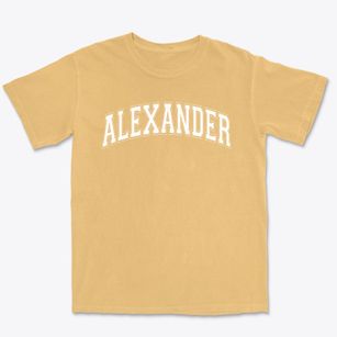 Alexander Robertson School Varsity Arch Premium Heavyweight T-shirt