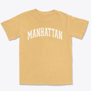 Manhattan High School For Girls Varsity Arch Premium Heavyweight T-shirt