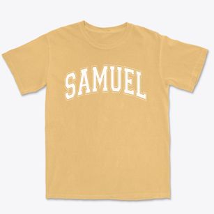 Ps 32 Samuel Mills Sprole Varsity Arch Premium Heavyweight T-shirt