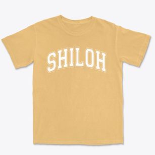 Shiloh Elementary School Varsity Arch Premium Heavyweight T-shirt