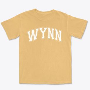 Wynn Elementary School Varsity Arch Premium Heavyweight T-shirt
