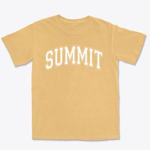 Summit Elementary School Varsity Arch Premium Heavyweight T-shirt