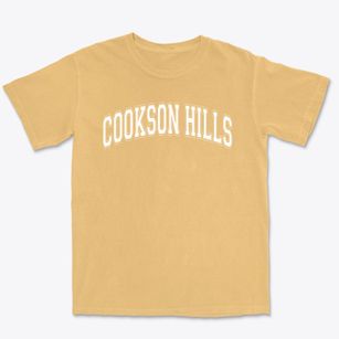 Cookson Hills Christian School Varsity Arch Premium Heavyweight T-shirt