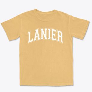 Lanier Junior High School Varsity Arch Premium Heavyweight T-shirt