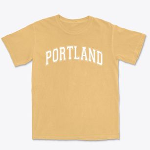 Portland High School Varsity Arch Premium Heavyweight T-shirt