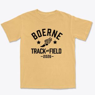 Boerne Area Christian Track and Field Premium Heavyweight T-shirt