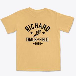 Richard Milburn Academy-killeen Track and Field Premium Heavyweight T-shirt