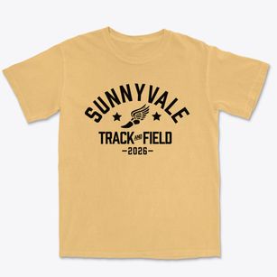 Sunnyvale High School Track and Field Premium Heavyweight T-shirt
