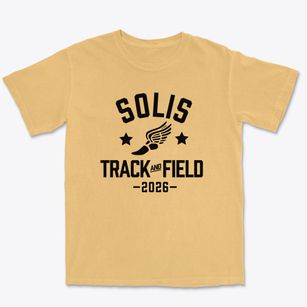 Solis Middle School Track and Field Premium Heavyweight T-shirt