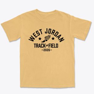 West Jordan Middle School Track and Field Premium Heavyweight T-shirt