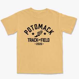 Potomack Intermediate School Track and Field Premium Heavyweight T-shirt