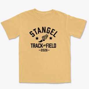 Stangel Elementary School Track and Field Premium Heavyweight T-shirt