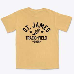 St James The Apostle Parish Track and Field Premium Heavyweight T-shirt
