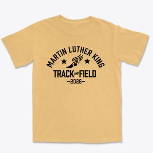 Martin Luther King Elementary School Track and Field Premium Heavyweight T-shirt