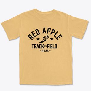 Red Apple Elementary School Track and Field Premium Heavyweight T-shirt
