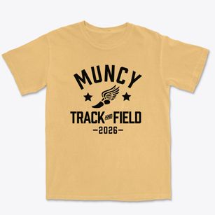 Muncy Elementary School Track and Field Premium Heavyweight T-shirt