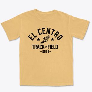 El Centro Elementary School Track and Field Premium Heavyweight T-shirt