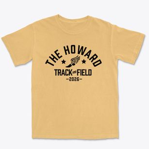 The Howard School Track and Field Premium Heavyweight T-shirt