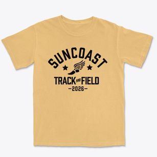 Suncoast Elementary School Track and Field Premium Heavyweight T-shirt