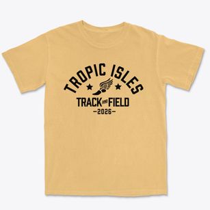 Tropic Isles Elementary School Track and Field Premium Heavyweight T-shirt