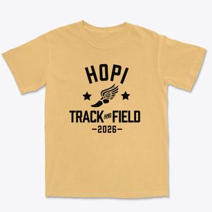 Hopi Track and Field Premium Heavyweight T-shirt