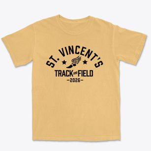 St. Vincent's Academy Track and Field Premium Heavyweight T-shirt