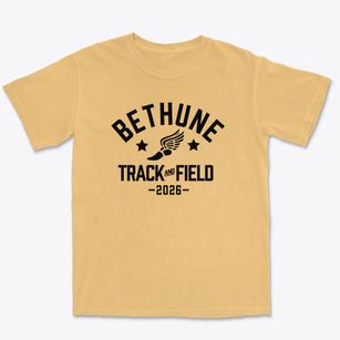 Bethune Elementary School Track and Field Premium Heavyweight T-shirt