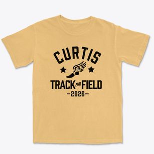 Curtis Elementary School Track and Field Premium Heavyweight T-shirt