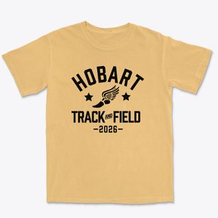 Hobart Middle School Track and Field Premium Heavyweight T-shirt